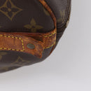 LOUIS VUITTON Monogram Keepall Bandouliere 60 Boston Bag M41412 LV Auth BA15722-20