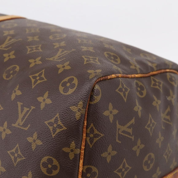 LOUIS VUITTON Monogram Keepall Bandouliere 60 Boston Bag M41412 LV Auth BA15722