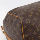 LOUIS VUITTON Monogram Keepall Bandouliere 60 Boston Bag M41412 LV Auth BA15722-22