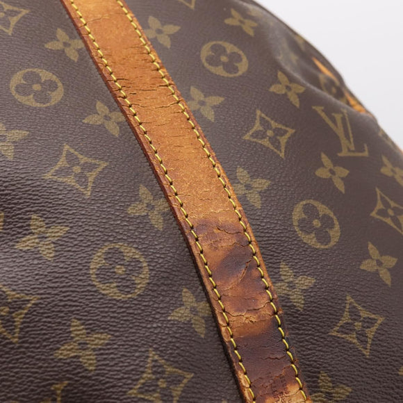 LOUIS VUITTON Monogram Keepall Bandouliere 60 Boston Bag M41412 LV Auth BA15722
