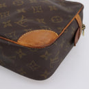LOUIS VUITTON Monogram Compiegne 28 Clutch Bag M51845 LV Auth BA15723-10