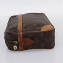 LOUIS VUITTON Monogram Compiegne 28 Clutch Bag M51845 LV Auth BA15723-4