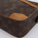 LOUIS VUITTON Monogram Compiegne 28 Clutch Bag M51845 LV Auth BA15723-8