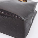 LOUIS VUITTON Monogram Vernis Reade PM Hand Bag Amarante M91993 LV Auth BA15724-14