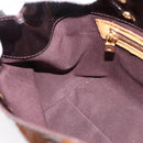 LOUIS VUITTON Monogram Vernis Reade PM Hand Bag Amarante M91993 LV Auth BA15724-18