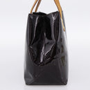 LOUIS VUITTON Monogram Vernis Reade PM Hand Bag Amarante M91993 LV Auth BA15724-3