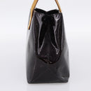 LOUIS VUITTON Monogram Vernis Reade PM Hand Bag Amarante M91993 LV Auth BA15724-4