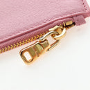 Miu Miu Wallet Leather Pink Auth BA15726V-30
