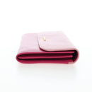 Miu Miu Wallet Leather Pink Auth BA15726V-4