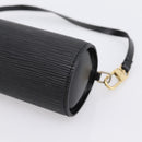 LOUIS VUITTON Epi Soufflot Pouch Black LV Auth BA15729-10