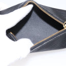 LOUIS VUITTON Epi Soufflot Pouch Black LV Auth BA15729-16