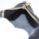 LOUIS VUITTON Epi Soufflot Pouch Black LV Auth BA15729-17