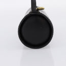 LOUIS VUITTON Epi Soufflot Pouch Black LV Auth BA15729-4