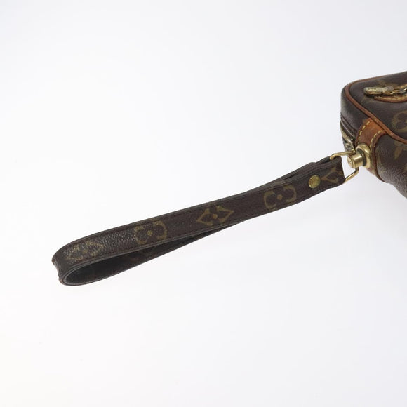 LOUIS VUITTON Monogram Marly Dragonne GM Clutch Bag M51825 LV Auth BA1573