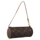 LOUIS VUITTON Monogram Papillon Pouch LV Auth BA15730-1