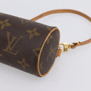 LOUIS VUITTON Monogram Papillon Pouch LV Auth BA15730-14