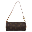LOUIS VUITTON Monogram Papillon Pouch LV Auth BA15730-13