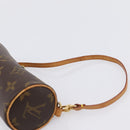 LOUIS VUITTON Monogram Papillon Pouch LV Auth BA15730-8