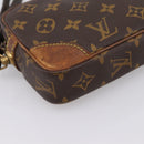 LOUIS VUITTON Monogram Marly Dragonne PM Clutch Bag M51827 LV Auth BA15735-11