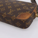 LOUIS VUITTON Monogram Marly Dragonne PM Clutch Bag M51827 LV Auth BA15735-12