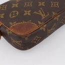 LOUIS VUITTON Monogram Marly Dragonne PM Clutch Bag M51827 LV Auth BA15735-13