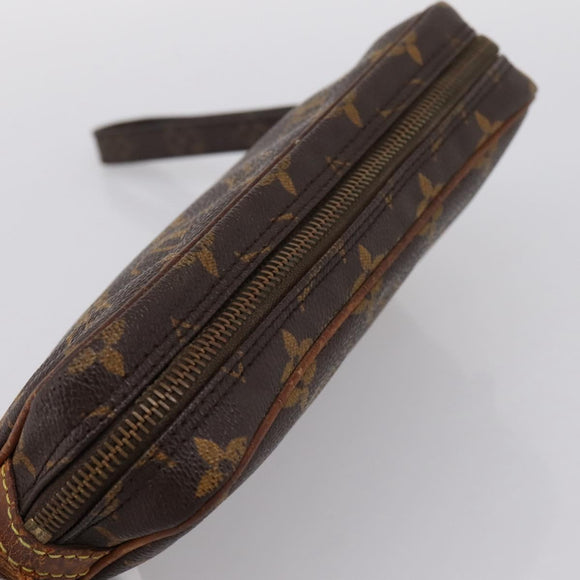 LOUIS VUITTON Monogram Marly Dragonne PM Clutch Bag M51827 LV Auth BA15735