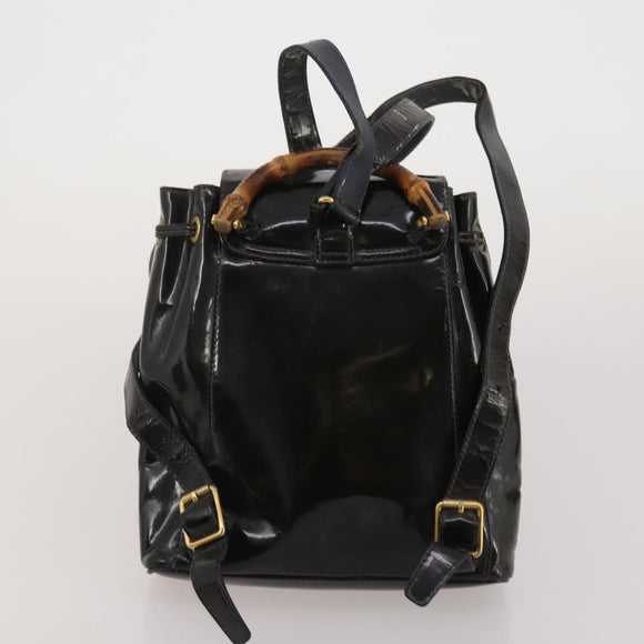 GUCCI GG Canvas Web Sherry Line Bag Leather Suede 4 Set Beige Black Auth BA15737