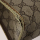 GUCCI GG Canvas Web Sherry Line Bag Leather Suede 4 Set Beige Black Auth BA15737-7