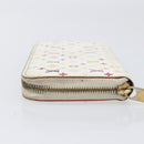 LOUIS VUITTON Monogram Multicolor Zippy Long Wallet White M60241 LV Auth BA15741-4