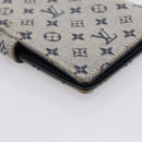 LOUIS VUITTON Monogram Mini Agenda PM Day Planner Cover Blue R20910 Auth BA15743-16