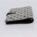 LOUIS VUITTON Monogram Mini Agenda PM Day Planner Cover Blue R20910 Auth BA15743-5