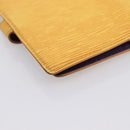 LOUIS VUITTON Epi Agenda PM Day Planner Cover Yellow R20059 LV Auth BA15744-11