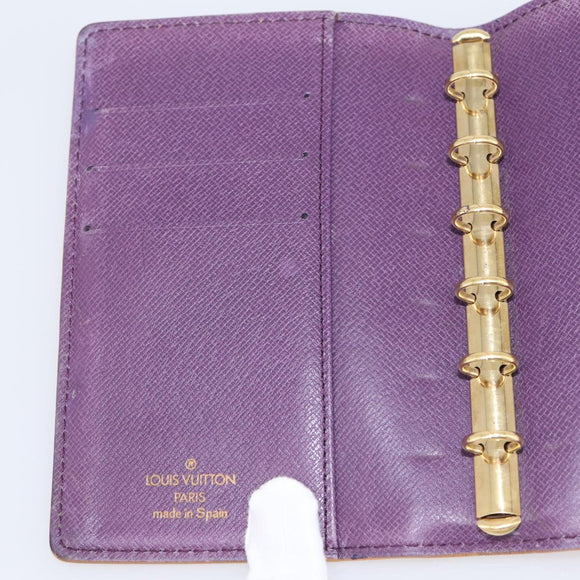 LOUIS VUITTON Epi Agenda PM Day Planner Cover Yellow R20059 LV Auth BA15744