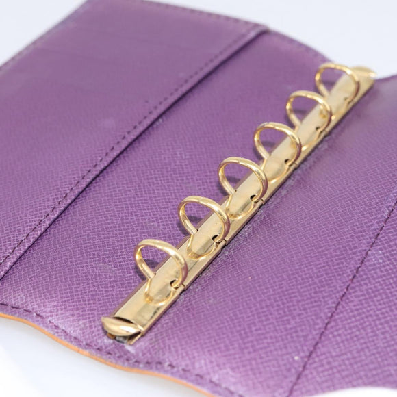 LOUIS VUITTON Epi Agenda PM Day Planner Cover Yellow R20059 LV Auth BA15744