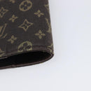 LOUIS VUITTON Monogram Mini Lin Agenda PM Ebene R20916 LV Auth BA15746-10