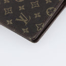LOUIS VUITTON Monogram Mini Lin Agenda PM Ebene R20916 LV Auth BA15746-11