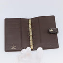 LOUIS VUITTON Monogram Mini Lin Agenda PM Ebene R20916 LV Auth BA15746-13