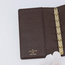 LOUIS VUITTON Monogram Mini Lin Agenda PM Ebene R20916 LV Auth BA15746-15