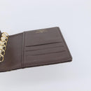 LOUIS VUITTON Monogram Mini Lin Agenda PM Ebene R20916 LV Auth BA15746-19