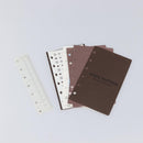 LOUIS VUITTON Monogram Mini Lin Agenda PM Ebene R20916 LV Auth BA15746-23