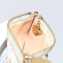 LOUIS VUITTON Monogram Multicolor Pochette Cles White M92655 LV Auth BA15747-18