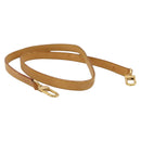 LOUIS VUITTON Nume leather Shoulder Strap Leather 39"" Beige LV Auth BA15748-1