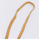 LOUIS VUITTON Nume leather Shoulder Strap Leather 39"" Beige LV Auth BA15748-8