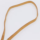 LOUIS VUITTON Nume leather Shoulder Strap Leather 39"" Beige LV Auth BA15748-9