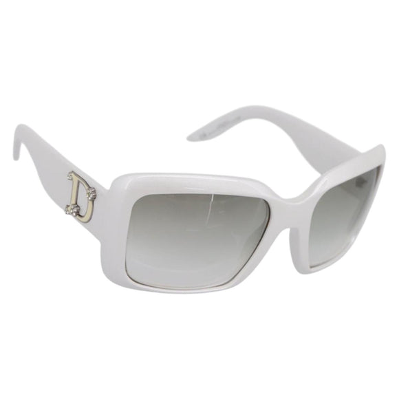 Christian Dior Sunglasses plastic White Auth BA15749