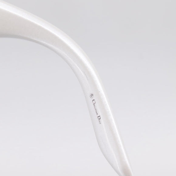 Christian Dior Sunglasses plastic White Auth BA15749