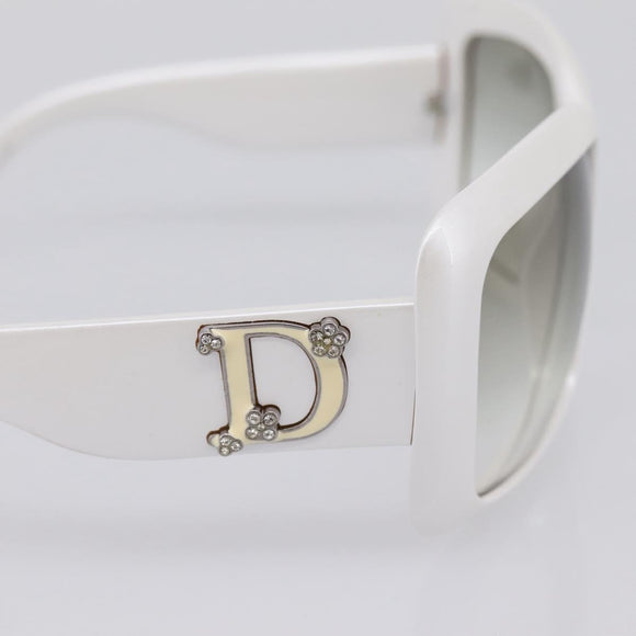 Christian Dior Sunglasses plastic White Auth BA15749