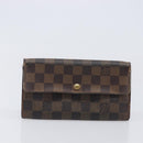 LOUIS VUITTON Damier Ebene Epi Monogram Wallet 3 Set Black LV Auth BA15750-10