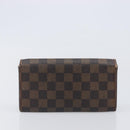 LOUIS VUITTON Damier Ebene Epi Monogram Wallet 3 Set Black LV Auth BA15750-11