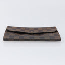 LOUIS VUITTON Damier Ebene Epi Monogram Wallet 3 Set Black LV Auth BA15750-15